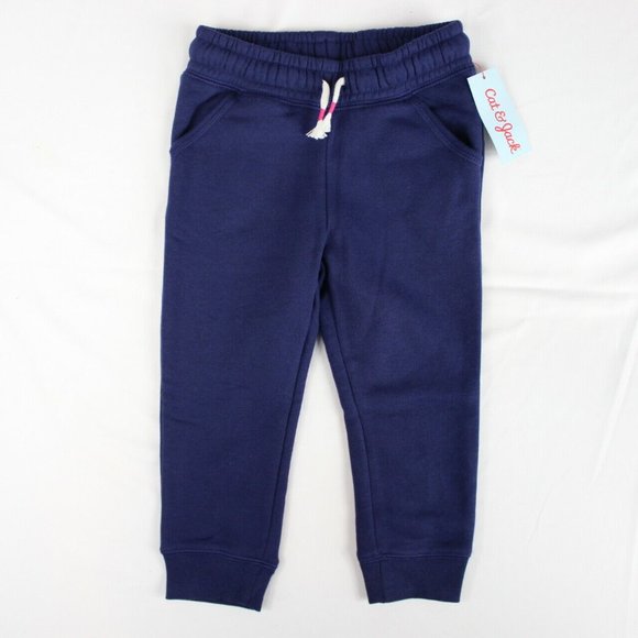 5/$25 Cat & Jack Toddler Blue Jogger Sweatpants 2T - Picture 1 of 6